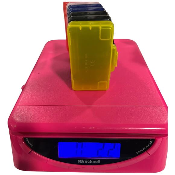 Mad Catz Memory Card Cases Game Boy Color 6 Pack Rainbow - Picture 10 of 11